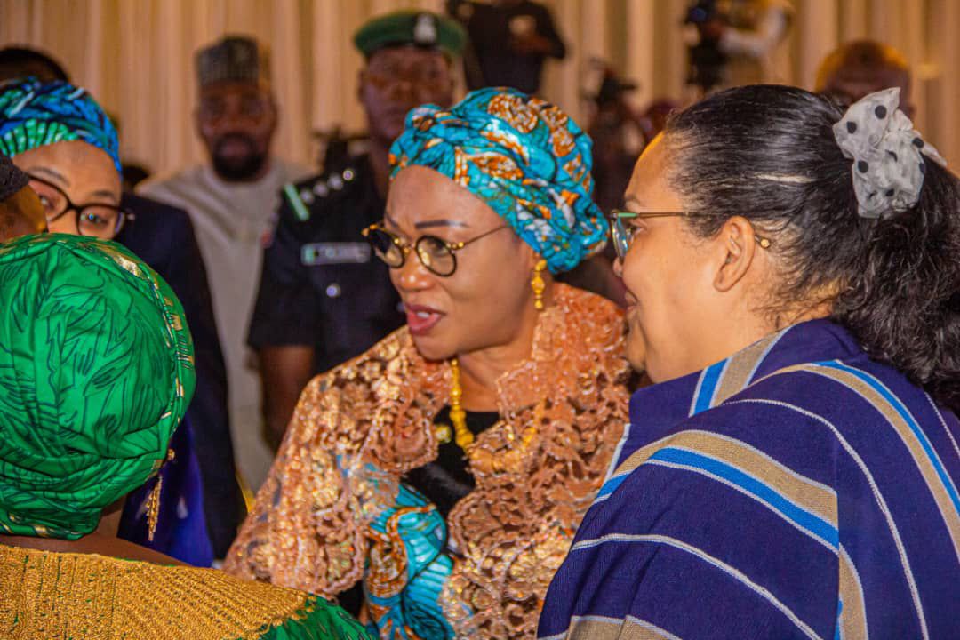 Dr.  Denise with Remi Tinubu @ PECCIN on June 3, 2025